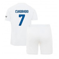Inter Milan Juan Cuadrado #7 Replica Away Minikit 2023-24 Short Sleeve (+ pants)